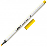 Ручка-кисточка Stabilo Pen 68 brush 44 yellow желтый SB568/44