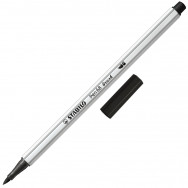 Ручка-кисточка Stabilo Pen 68 brush 46 black черный SB568/46