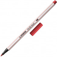 Ручка-кисточка Stabilo Pen 68 brush 48 carmin кармин SB568/48