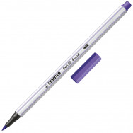 Ручка-кисточка Stabilo Pen 68 brush 55 violet фиолетовый SB568/55