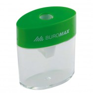 Точилка  BuroMax 4752 пластиковая, овальная,с контейнером