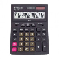 Калькулятор настольный 12р Brilliant BS-8888BK профессиональный 155х205х35мм