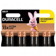 Батарейка Duracell AA/ LR06/ 316, 1,5В щелочная, за 1шт