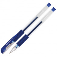 Ручка гелевая Economix 11902-01 GEL синяя,мет.након., 0,5мм