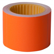 Этикетки-ценники 50x40 BuroMax 282112-11 оранжевая, прямоуг., внешняя намотка (100шт в рул, 4,0м)