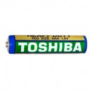 Батарейка Toshiba AAA/ LR03/ 286, 1,5В Heavy Duty 1шт (2шт в запайке)`