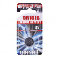 Батарейка MAXELL CR1616 3В, литиевая ,1штука