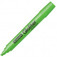 Маркер текстовыделитель LUXOR 4132 GLOLITER зеленый флуоресцентный, 1-3,5мм
