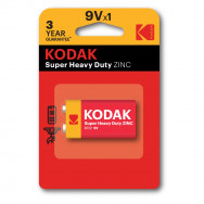 Батарейка Kodak 6F22 / КРОНА 9В, LongLife 1шт/блистер