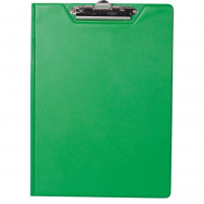 Клипборд-папка A4 BuroMax 3415-04 зеленый, картон, PVC покрытие
