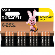 Батарейка Duracell AAA/ LR03/ 286 MN2400, 1,5В, щелочная 1х12шт