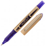 Ручка роллер Zebra ZEB-Roller/ BE-& AX7 синяя, 0,7мм, золотистый корпус