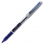 Ручка роллер Zebra ZEB-Roller/ BE-& DX5 синяя, 0,5мм, серебристый корпус, игольчатый тип