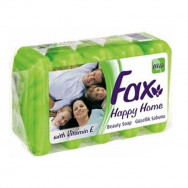 Мыло туалетное Fax Happy Home зеленое 5шт*60г