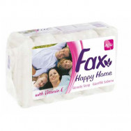 Мыло туалетное Fax Happy Home белое 5шт*60г