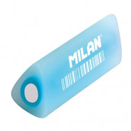 Ластик  Milan CPMF30 Cristal пластиковый, полупрозрачный, 51х25х25мм