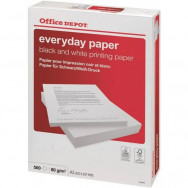 Бумага офисная   Office Depot Everyday  A3 80г/м2 , белизна 150% CIE, C класс, 500 л