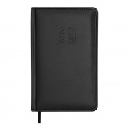 Ежедневник A6 BuroMax 2026 BRAVO черный, укр/англ, 336стр, BM.2523-01