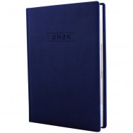 Ежедневник A5 Optima 2026 VIVELLA темно-синий, укр/англ, 352стр, O25230-24