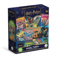 Пазл DoDo Harry Potter Easy-M "Книжкові обкладинки" 39х28см, 250 элементов, 200657
