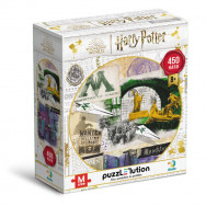 Пазл DoDo Harry Potter Hard-M "Міністерство магії та Алея Ноктер" 39х28см, 450 элементов, 200504