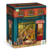 Пазл DoDo INDOOR STORY "Книжковий магазин" 39х28см, 300 элементов, 300602