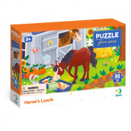 Пазл DoDo FARM "Обід для коника" 27х20см, 30 элементов, 300684