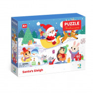 Пазл DoDo CHRISTMAS "Санчата Санти" 32х23см, 60 элементов, 300579