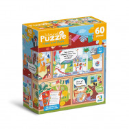 Пазл DoDo "Улюбленці вдома" 32х23см, 60 элементов, 300661