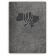 Книга канц тв.пер  96л клетка Optima 25954-01 "UA" офсет