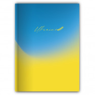 Книга канц тв.пер  96л клетка Optima 25954-03 "UA" офсет