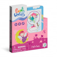 Раскраска Dodo Рисуй водой "Феи" набор: блокнот 8 стр, маркер, 300312