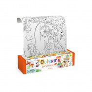 Раскраска Dodo "Транспорт" 70 х 16 см, в коробке, 300326