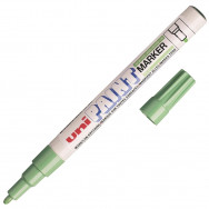 Маркер перманентный Uni PAINT PX-21.L.Green светло-зеленый, 0.8-1.2мм, чернила на масляной основе