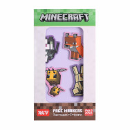 Индексы пленочные 35х25  20л х 4 ассорти, пластик, Yes Minecraft.Spring 170449