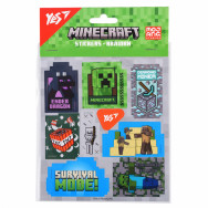 Наклейки YES "Minecraft" 2 листа, 13х15см 954923