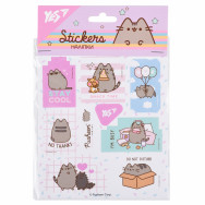 Наклейки YES "Pusheen" 2 листа, 13х15см 954924
