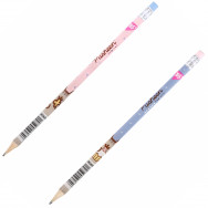 Карандаш YES 280685 Pusheen HВ круглый корпус, грифель 2,2мм, с ластиком, 2 дизайна