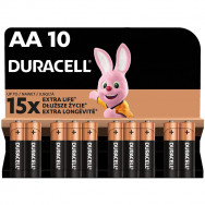 Батарейка Duracell AA/ LR06/ 316, 1,5В щелочная 1х10 /10