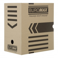 Короб архивный BuroMax 20см крафт, гофрокартон 340х300х200мм BM.3263-34