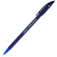 Ручка шариковая UNIMAX UX-100-02 SPECTRUM синяя, масляная, 1,0мм
