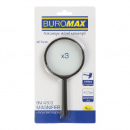 Лупа BuroMax 4303 D75 x 3-кратная