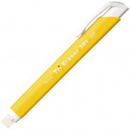 Ластик  Penac TRI ERASER 301 ET0401-05 трехгранный, желтый пластиковый корпус, 8,25x122мм
