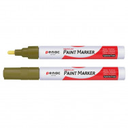 Маркер перманентный Penac Premium Paint Marker золотой, 2-4мм, круглый OT0140-GD