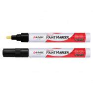 Маркер перманентный Penac Premium Paint Marker черный, 2-4мм, круглый OT0140-BK