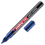 Маркер лаковый Edding Paint E-791/003 синий, 1-2мм, круглый
