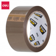 Скотч 48x 66 Deli E37701 StickUp коричневый, бесшумный, 66 метров, 50мкм