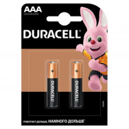 Батарейка Duracell AAA/ LR03/ 286 MN2400, 1,5В, щелочная, за 1шт