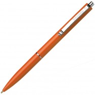 Ручка шариковая Schneider K-15 автоматическая, синяя, оранжевый корпус, 1,0мм, S930856