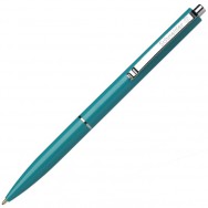Ручка шариковая Schneider K-15 автоматическая, синяя, бирюзовый корпус, 1,0мм, S930857